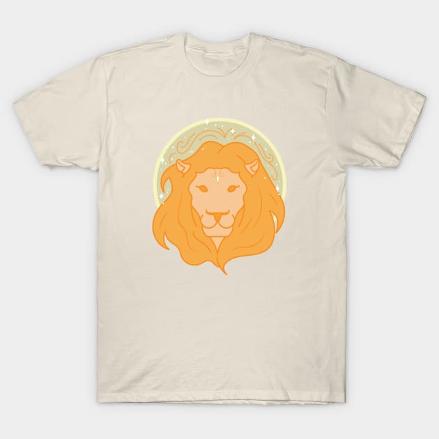 Leo Lion T-Shirt by VenusAndMoon